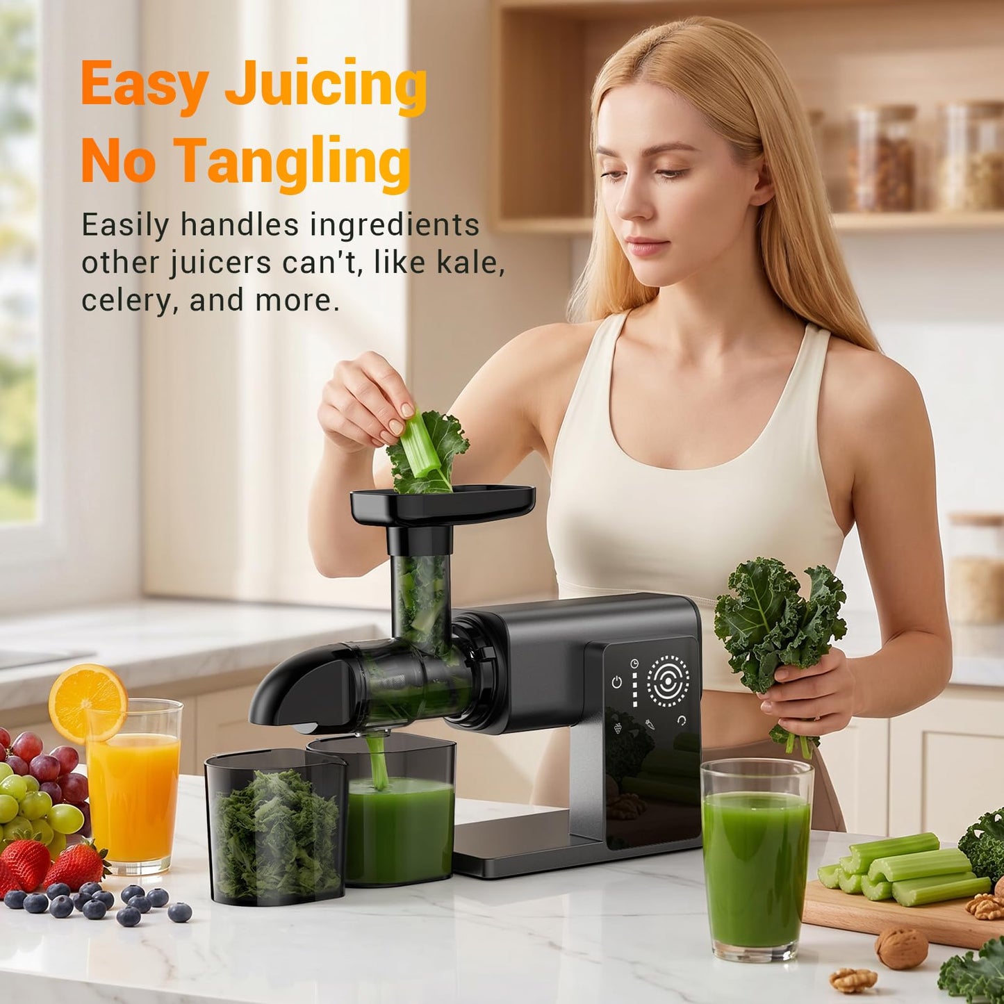 🔥71% Off!🔥Juicer Machines with LED Smart Touch Screen