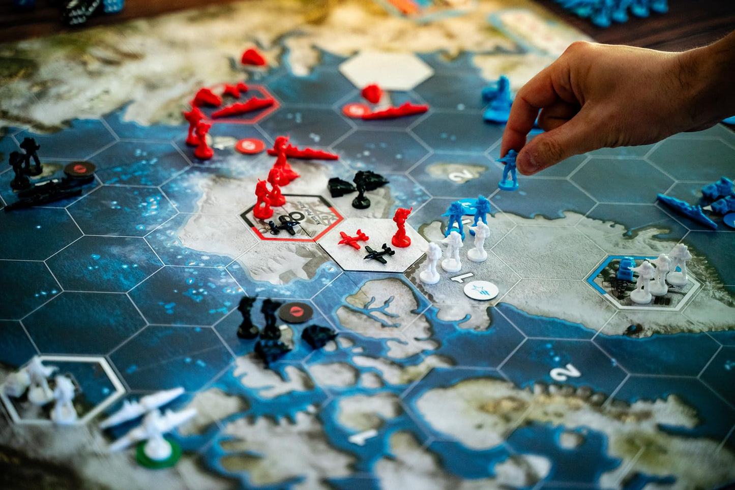Renegade Game Studios G.I. Joe Board Game: Battle for the Arctic Circle Axis & Allies Strategy