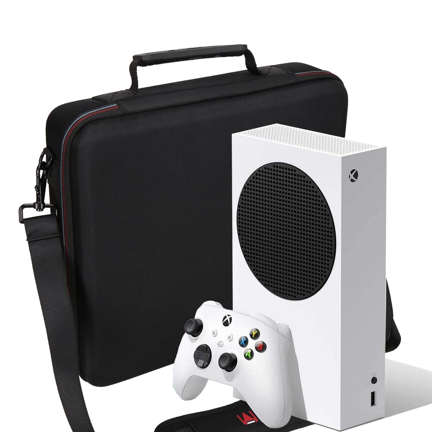 Mchoi Hard Carrying Case for Xbox Series S, Travel Case Storage Bag for Xbox Series S Console Wireless Controller & Gaming Accessories, Case only