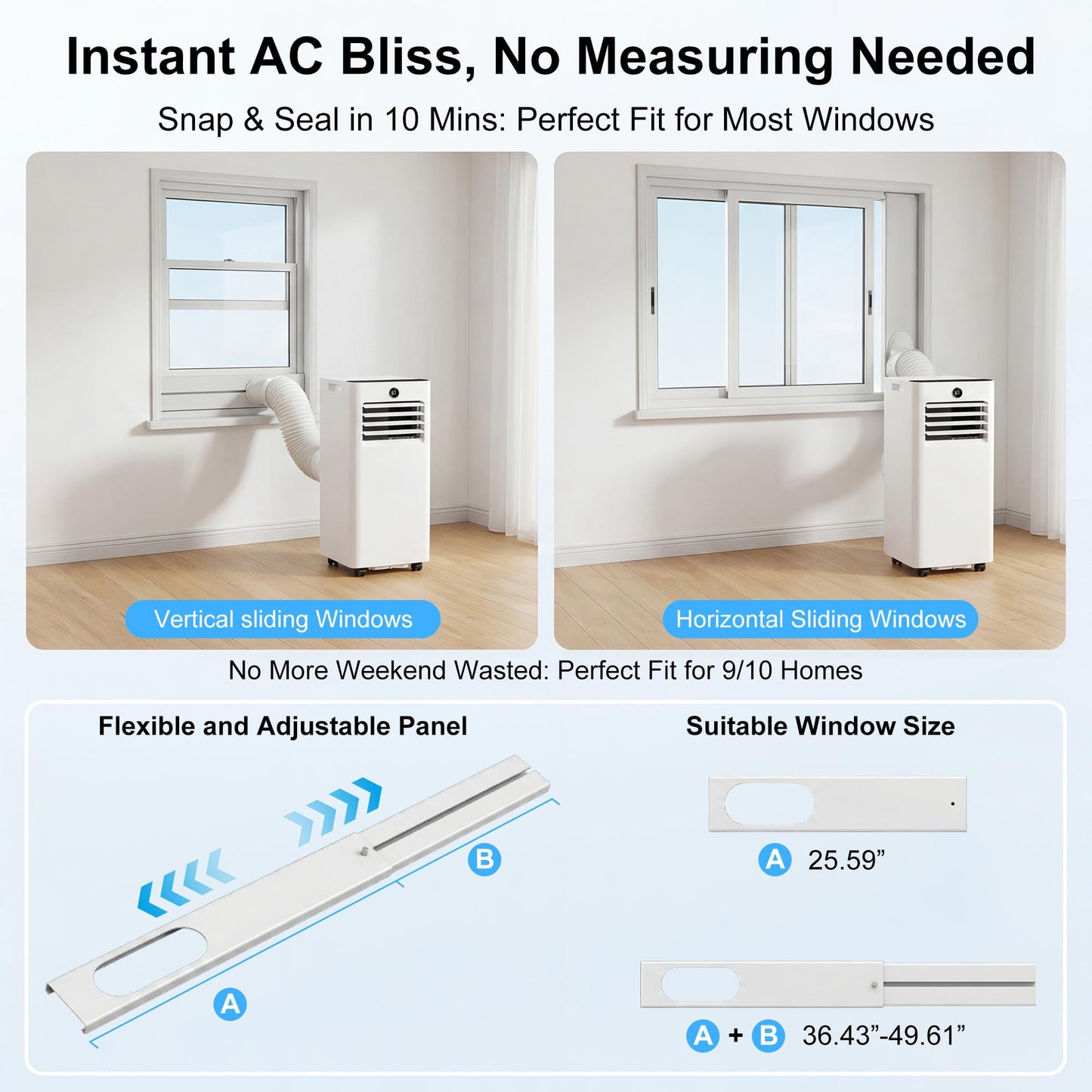 🔥74% Off!🔥AKIRES Portable Air Conditioners, 8000 BTU Air Conditioner