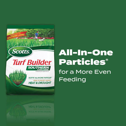 Scotts Lawn Fertilizer - Southern Turf Builder for Southern Grass - 15,000 Sq. Ft. - Granules