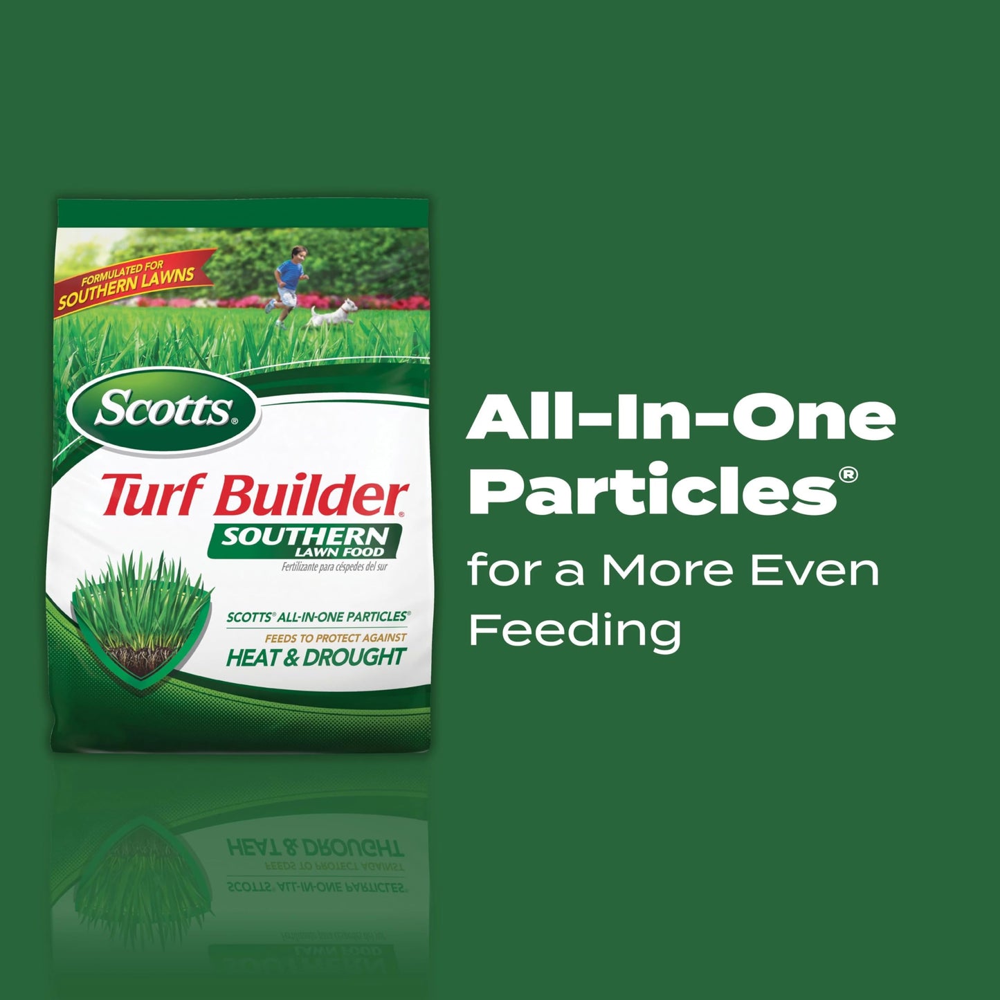 Scotts Lawn Fertilizer - Southern Turf Builder for Southern Grass - 15,000 Sq. Ft. - Granules