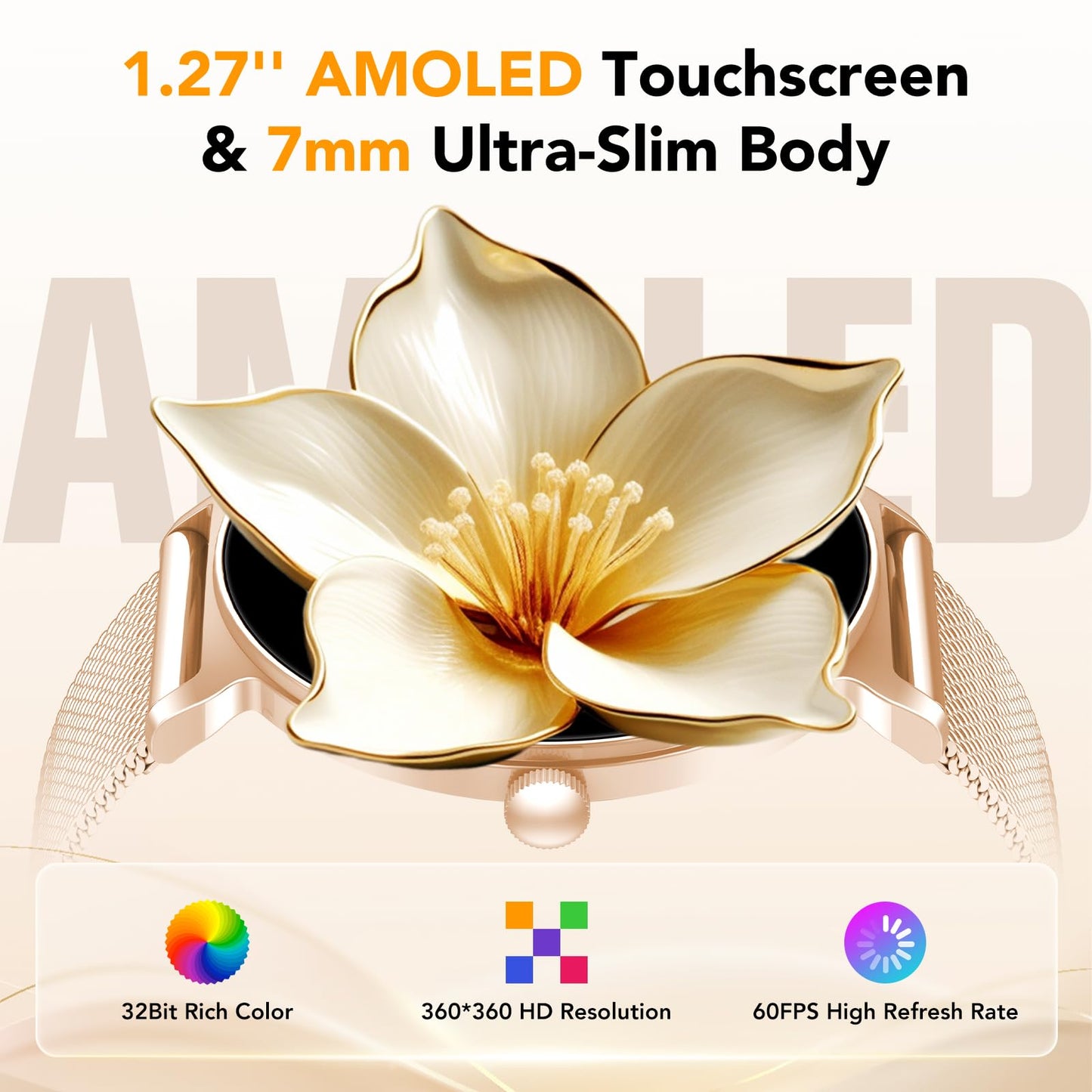 🔥72% Off!🔥taopodo Smart Watches for Women