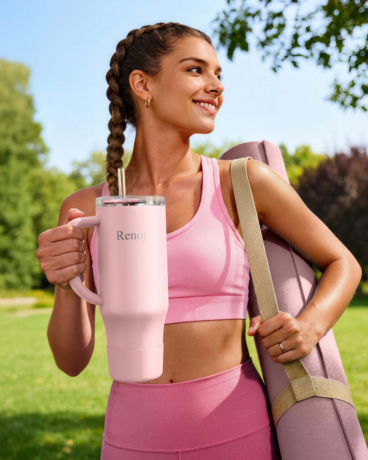 🔥73% off!🔥Renoj Insulated Mug 100% Spill Resistant Insulated Water Bottle