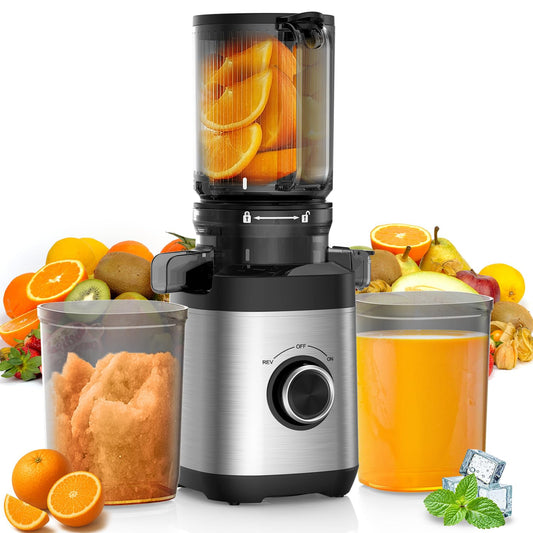 🔥77% Off!🔥Cold Press Juicer Fit Whole Fruits and Vegetables