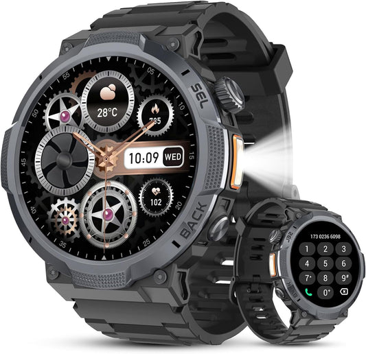 🔥72% Off!🔥Military Smart Watches for Men