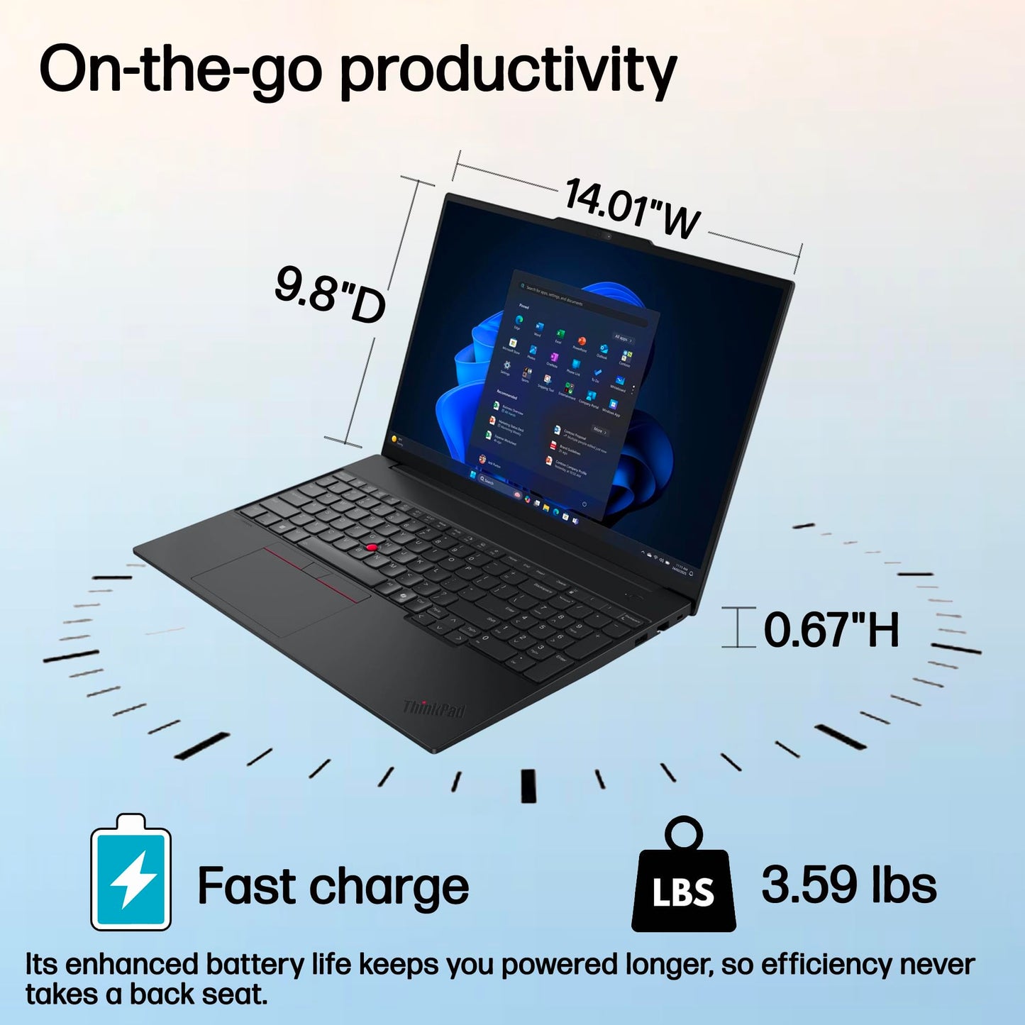 Lenovo 16" Premium Laptop for Power Business Multitasker • 2026 Edition • Intel Core i7-13620H (Beat Core 7 150U) • 24GB DDR5 • 1TB SSD • Windows 11