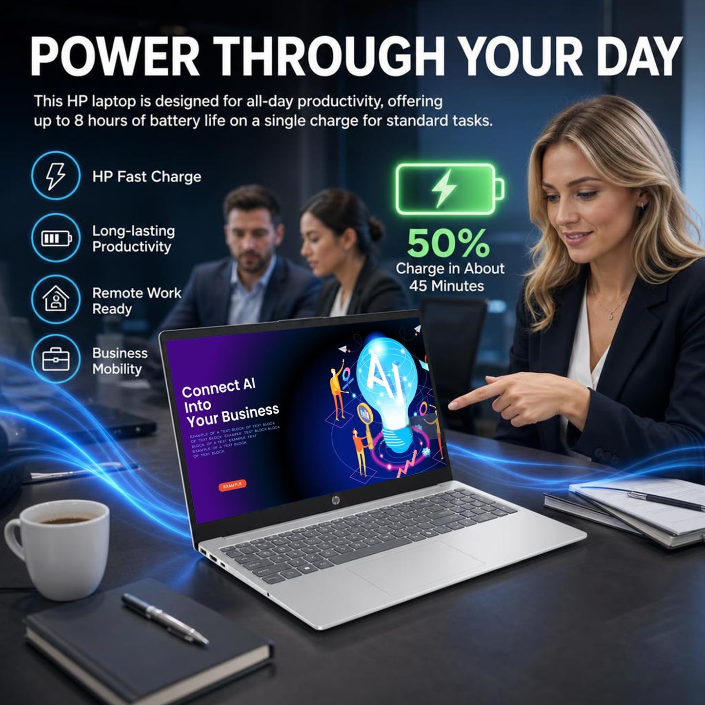 HP 15.6 Touchscreen Laptop for Student & Business,64GB RAM, 2TB SSD,Intel 13th Gen i3-1315U (Up to 4.5GHz), Copilot AI, Wi-Fi 6, HD Camera, Windows 11Pro, Natural Silver, w/Accessories