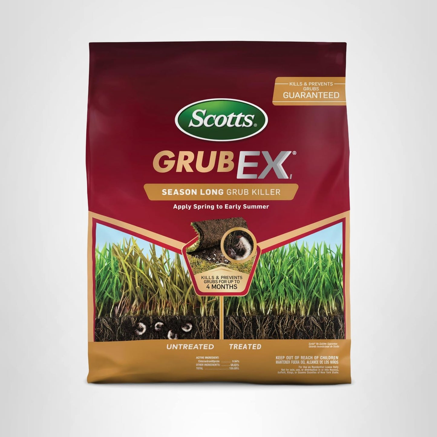 Scotts GrubEx1 Season Long Grub Killer, 5,000 sq. ft.