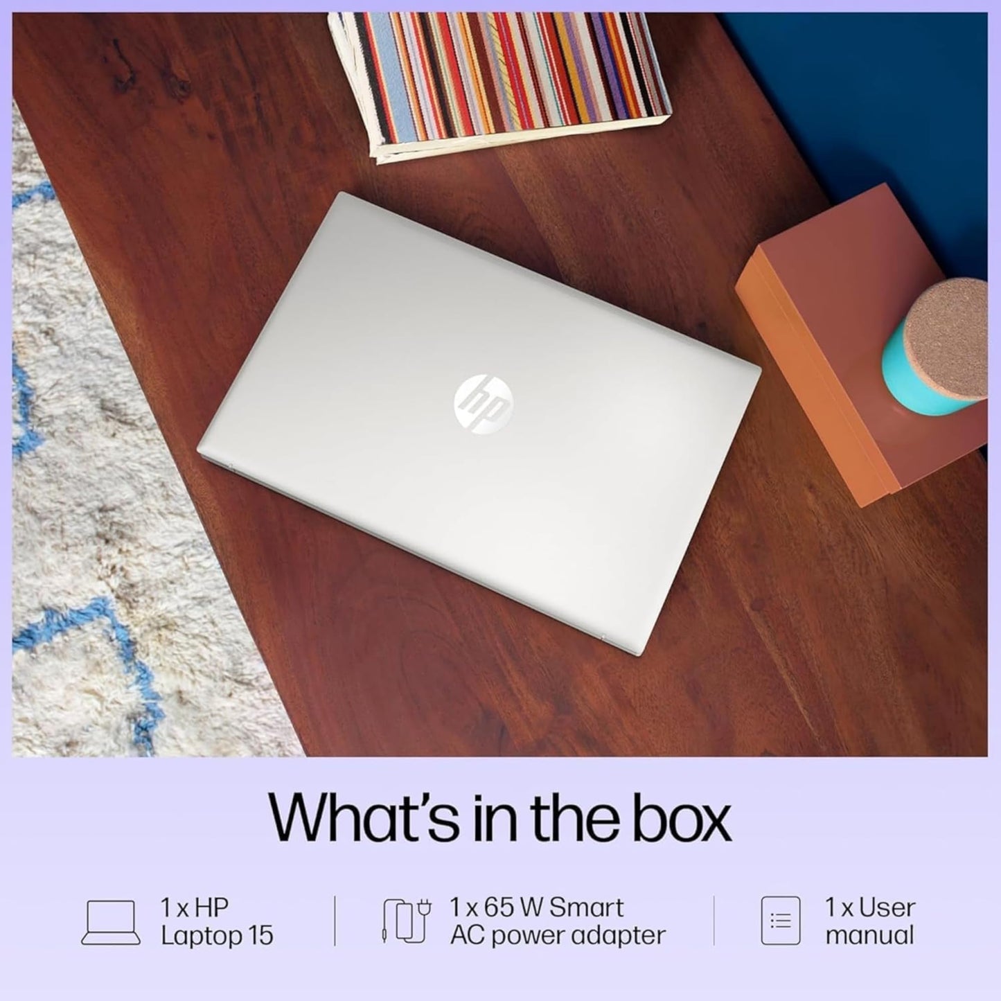 HP Ultrabook Laptop • Microsoft 365 • 8GB RAM • Intel 13th 4-Cores N100 • 128GB SSD Storage • Win 11 • no Mouse • Sliver | Everyday Essential and High Performance
