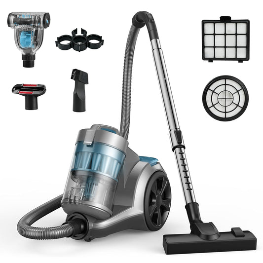 🔥79% Off!🔥Aspiron 1700W Canister Vacuum Cleaner