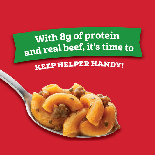Hamburger Helper Tomato Basil Macaroni Microwave Cup (2 oz - 6 Pack) No Artificial Flavors, Ready in 4 Minutes, Quick Meals for Midweek Dinners, Busy Evenings & Families On-the-Go