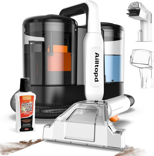 🔥78% Off!🔥Portable Carpet & Upholstery Spot Cleaner Machine