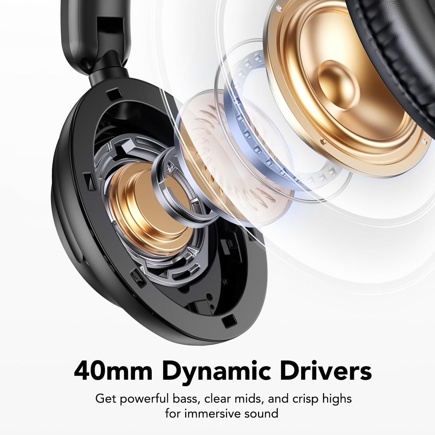 🔥72% Off!🔥TIMU Hybrid Active Noise Cancelling Bluetooth Headphones