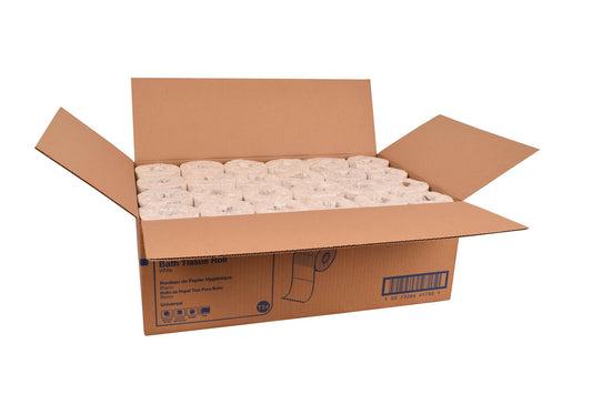 Tork Universal Bath Tissue Roll, 2-Ply, 48 rolls, 500 sheets, TM1601A, White