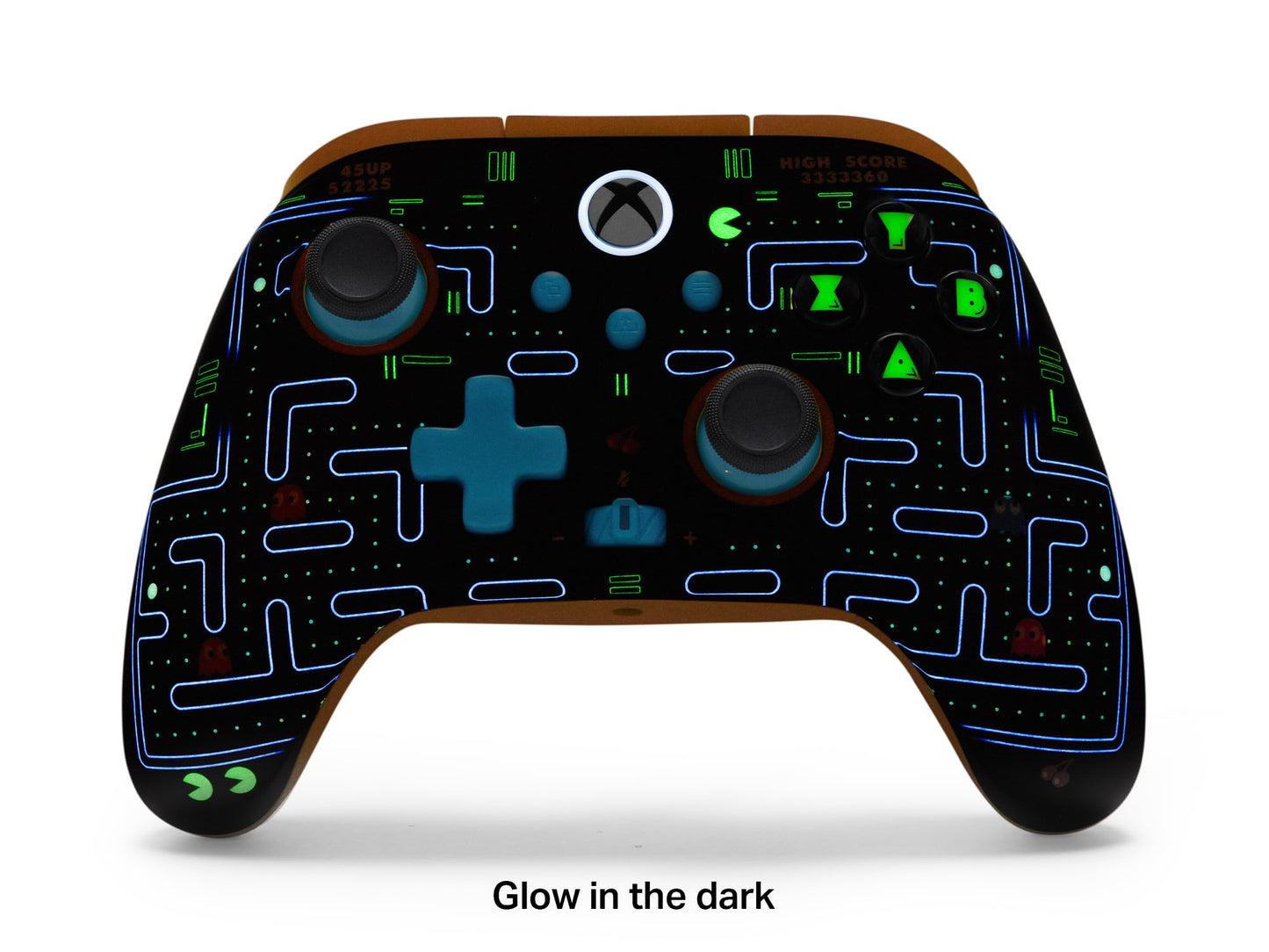 PowerA Wireless Controller for Xbox Series X|S - PAC-MAN SE, hall effect thumbsticks, low latency wireless, officially licensed, works with Xbox One and Windows 10/11