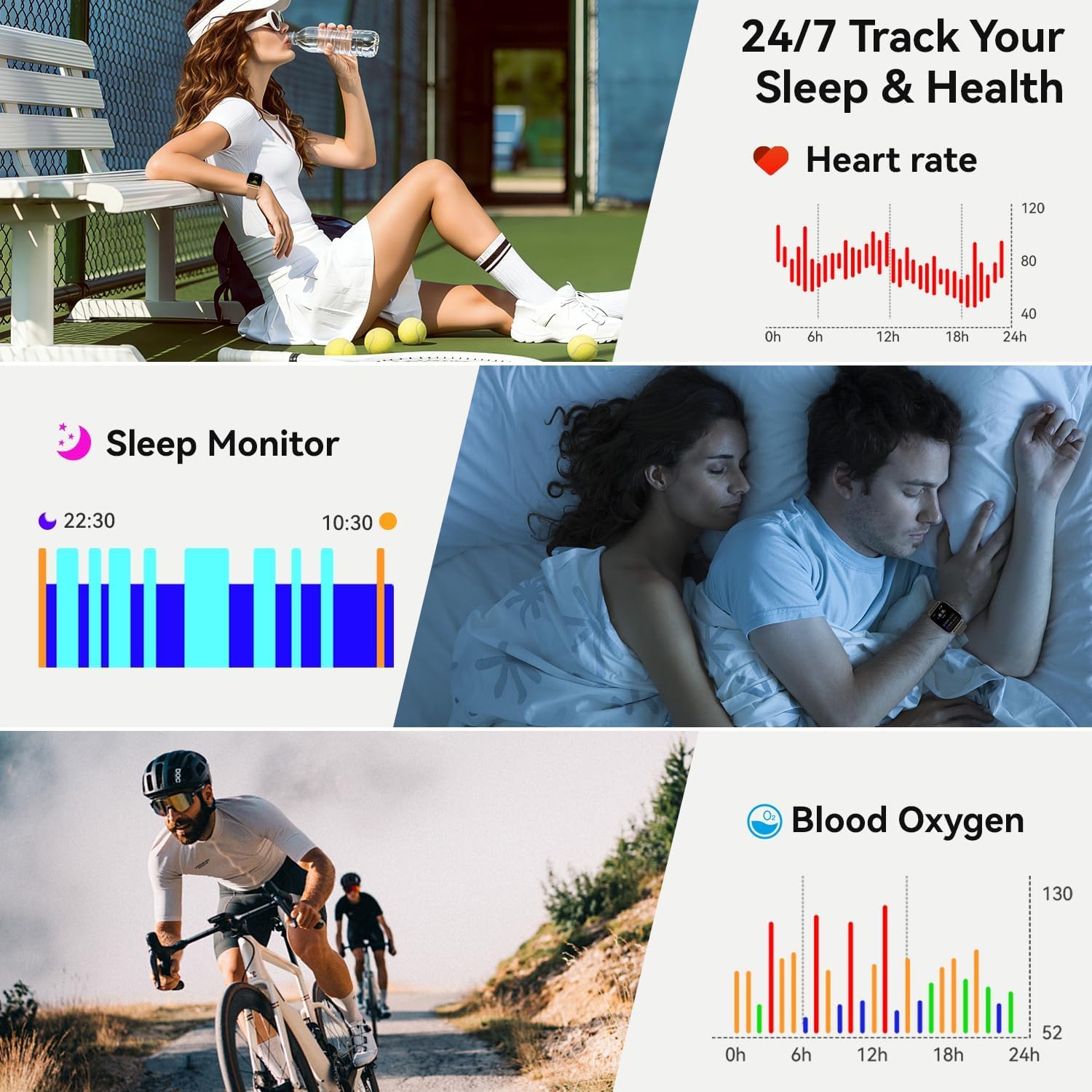 Smart Watch for Women Android/iPhone: Fitness Tracker Smart Watches Rose Gold IP68 Waterproof Bluetooth Calls Answer&Make 1.85" Smartwatch Activity Pedometer Heart Rate SpO2 Monitor 120+ Sports Model