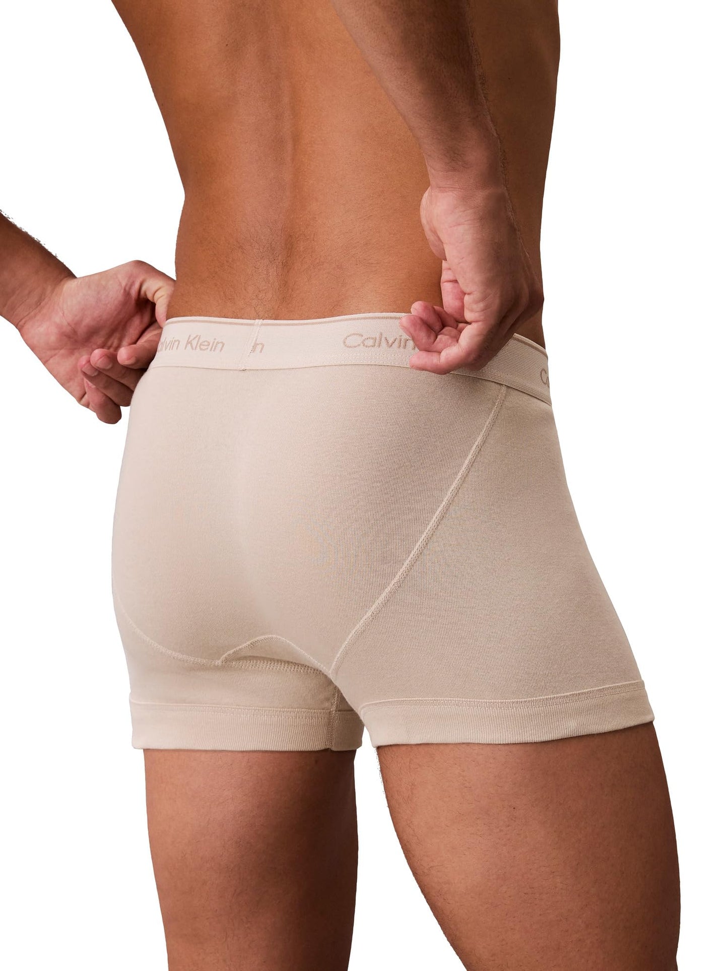 Calvin Klein Men's Cotton Classics 3-Pack Trunk