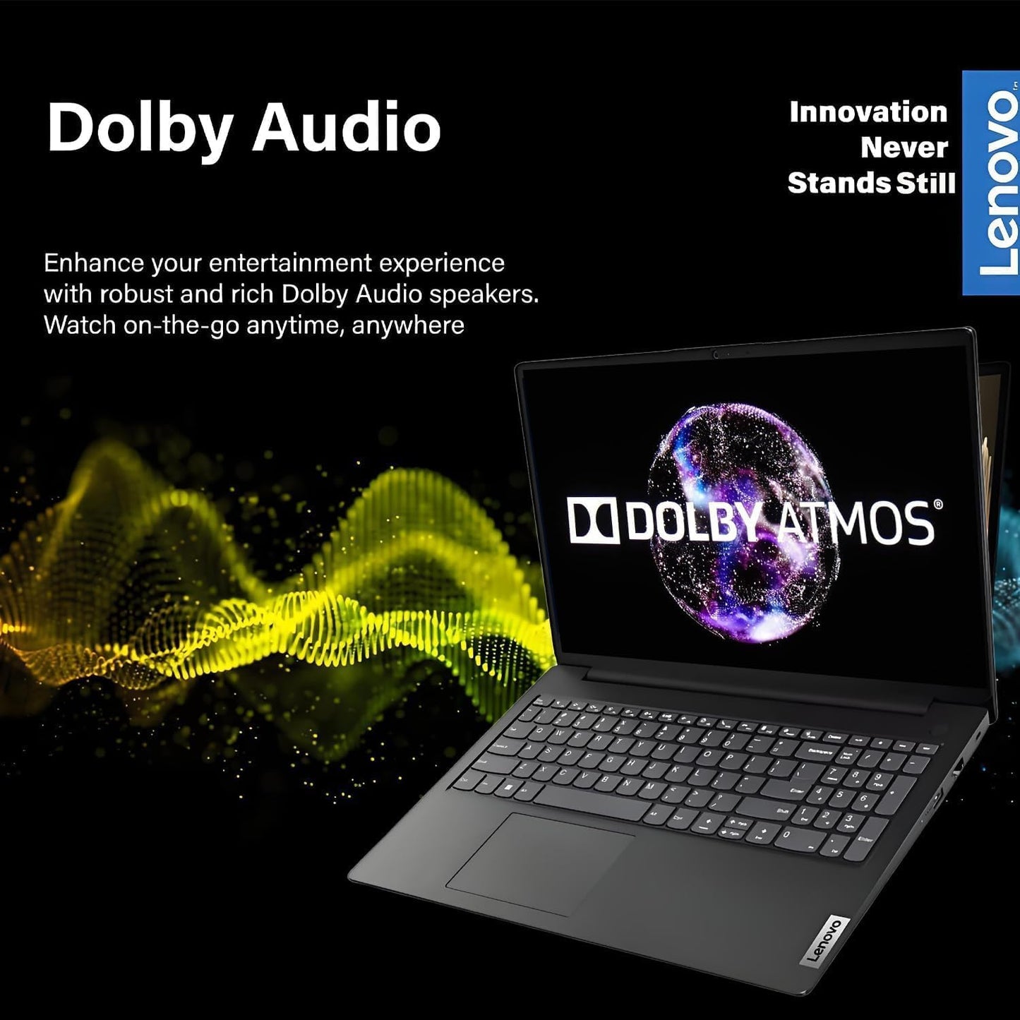 Lenovo 2026 Business Laptop with MS 365 for the Web, Intel Powerful Processor, 8GB DDR5, 628GB PCIE, 15.6" FHD Display, Dolby Audio, RJ-45, 16-Hour Battery Life, Fast Charging Speed, Windows 11 Pro