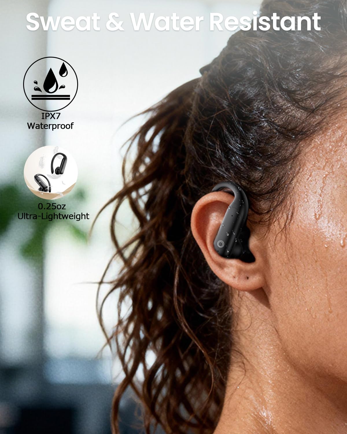 🔥79% off!🔥LEEMC Wireless Earbuds, Bluetooth Headphones 6.0
