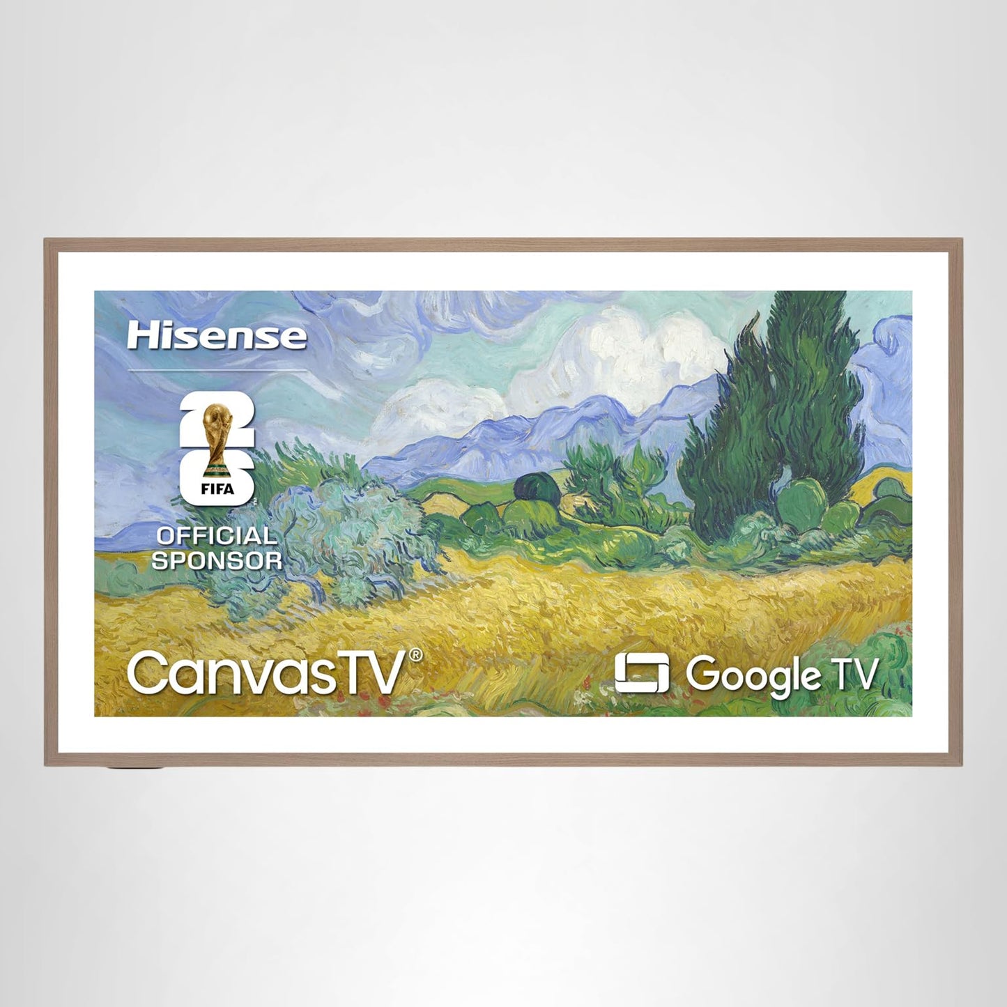 Hisense 50“ Hi-QLED S7 CanvasTV Series 4K UHD Google Smart Art TV (50S7SG, 2026 New) - Art Mode, Anti-Glare Panel, Dolby Vision HDR, Hi-Matte Display, Frame & UltraSlim Wall Mount Included