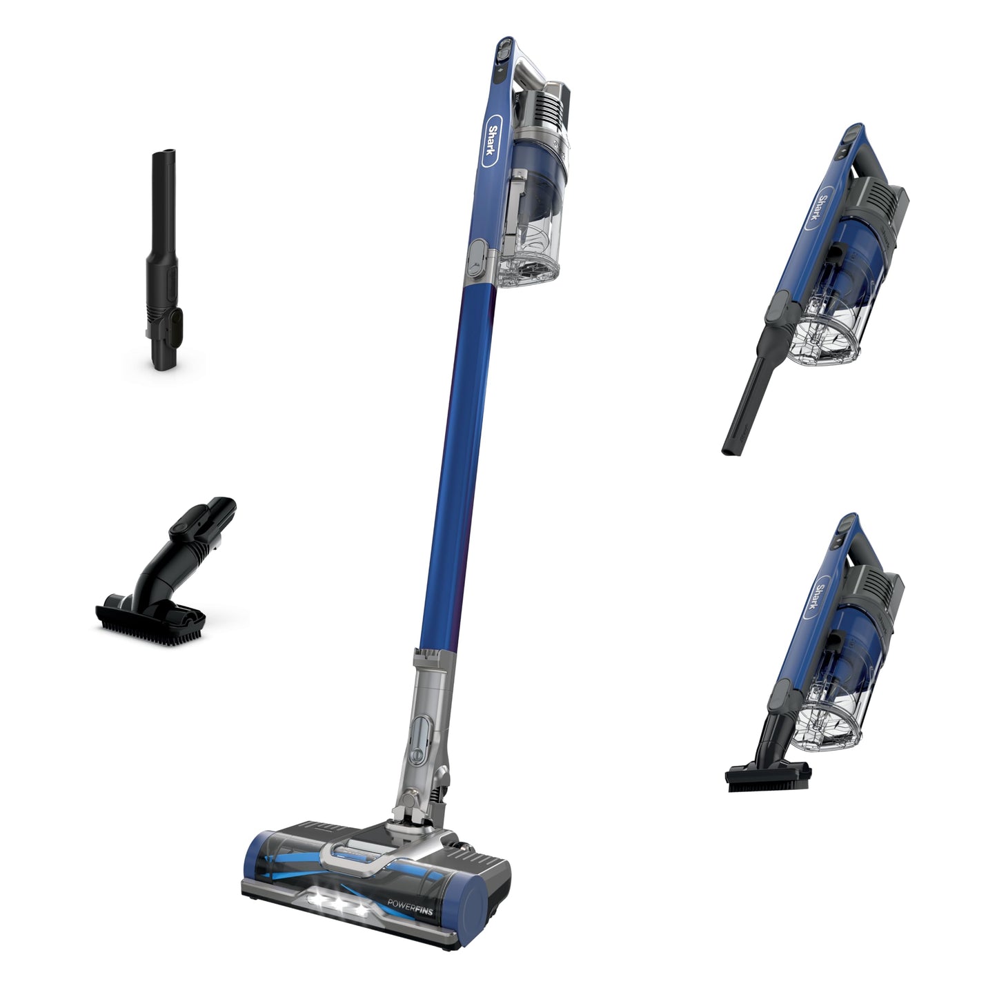 Shark® Cordless Pet, Cordless Lightweight Stick Vacuum Cleaner, Self Cleaning Brushroll, 40 Min Runtime, Removable Handheld, XL Dust Cup, Moonlight Blue, IY143H (2026 Release)