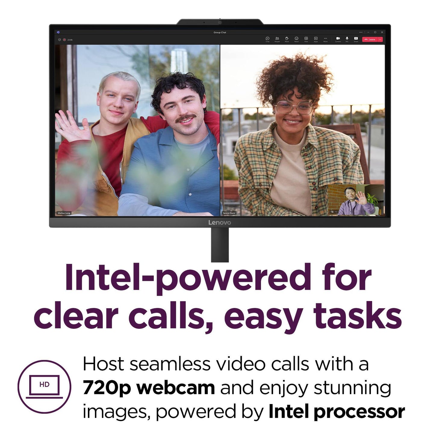 Lenovo IdeaCentre All-in-One Desktop Computer, 24" FHD Anti-Glare IPS Display, 16GB RAM, 512GB SSD, Intel 4-Core Processor, Wi-Fi 6, Bluetooth 5.2, Windows 11 Home, Everyday Use AIO