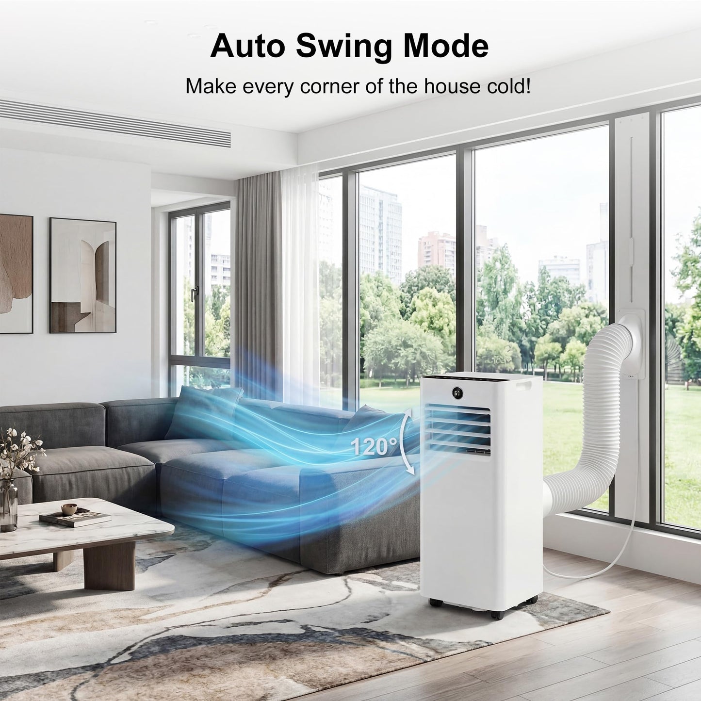 🔥74% Off!🔥AKIRES Portable Air Conditioners, 8000 BTU Air Conditioner