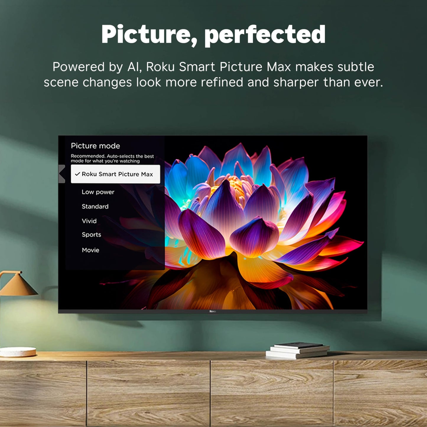 Roku Smart TV – 65-Inch Plus Series, Mini-LED TV – RokuTV with Enhanced Voice Remote – Flat Screen 4K QLED Television with Dolby Vision & Wi-Fi for Streaming Live Local News, Sports