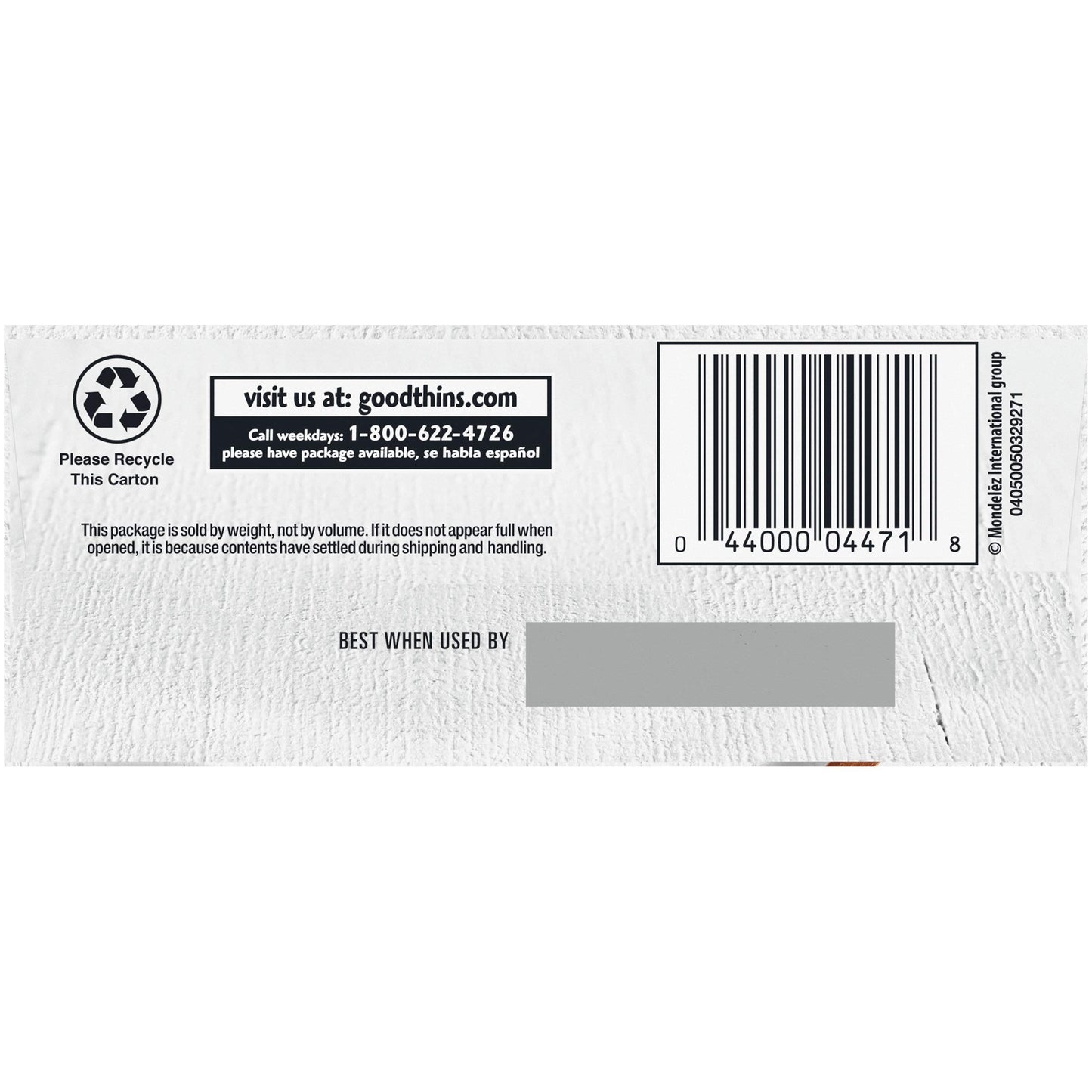 Good Thins Simply Salt Rice Snacks Gluten Free Crackers, Bulk Snack Crackers, 12 - 3.5 oz Boxes
