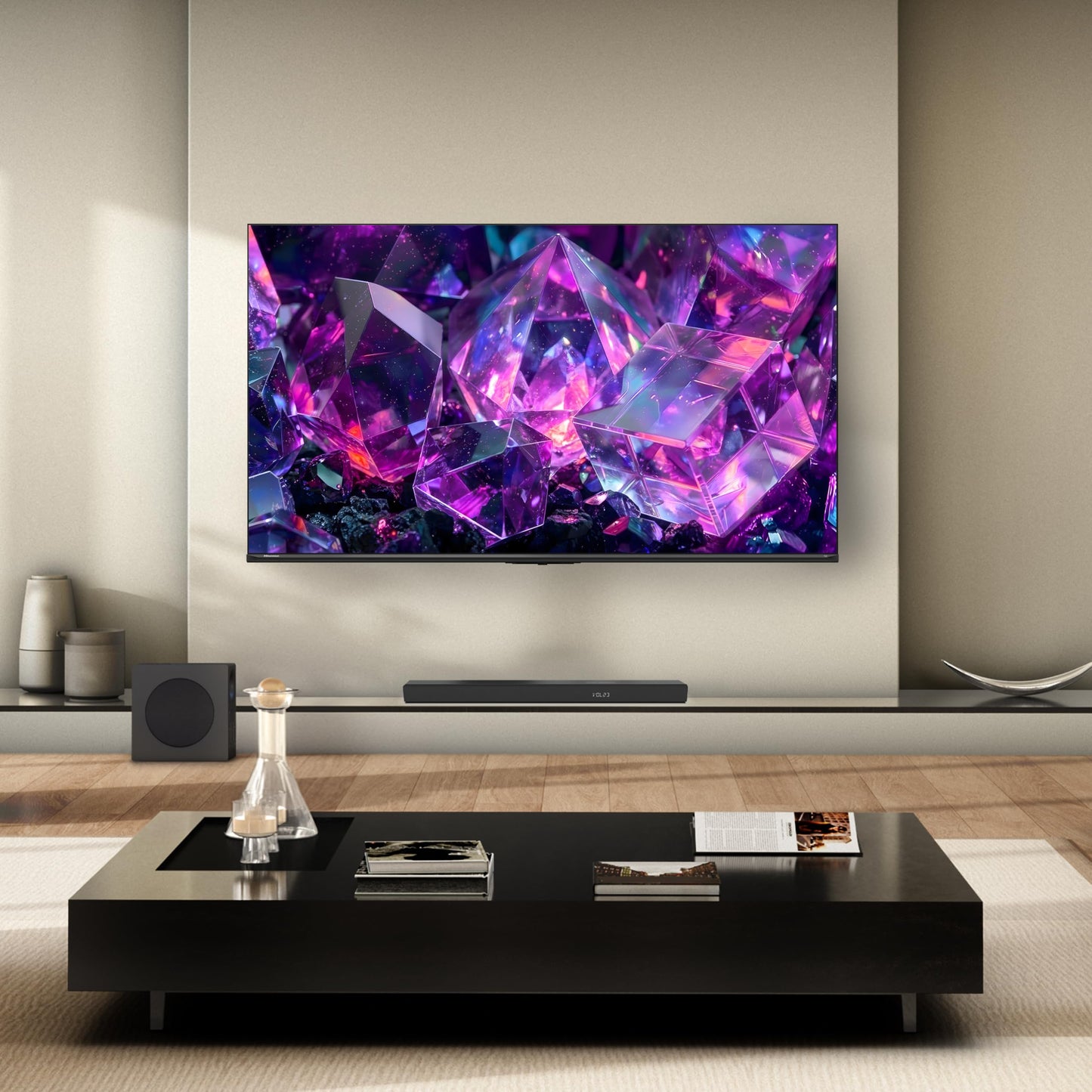 Hisense 75" E7 Cinema Series Hi-QLED Mini-LED 4K UHD Smart Fire TV (75E7SF, 2026 Model) -Native 144Hz, Dolby Vision IQ · Atmos, Full Array Local Dimming, HDR10+ Adaptive, Alexa Built in