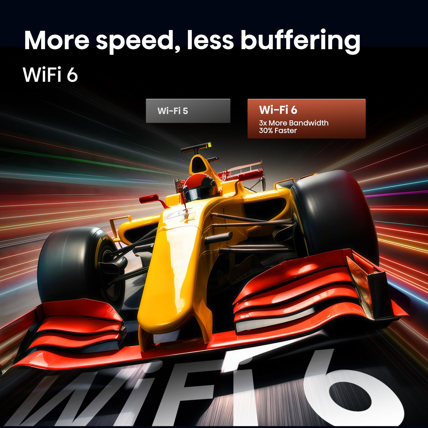 Hisense 75" U6 Pro Series Mini‑LED 4K UHD HDR Gaming AI Smart Fire TV (75U6SF Pro, 2026 New) – Hi-QLED, Native 144Hz, Motion Rate 480, Dolby Vision IQ,· Atmos, HDR10+, Glare-Free, Alexa+