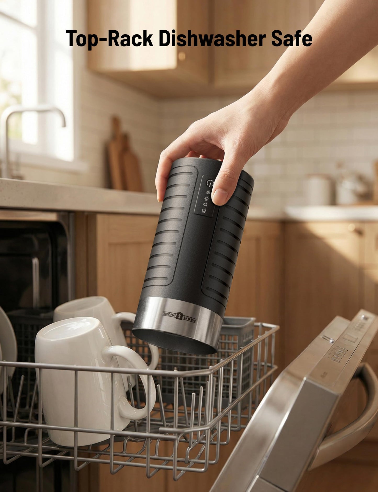 🔥80% Off!🔥Stainless Steel Milk Frother, Waterproof & Fully Dishwasher Safe