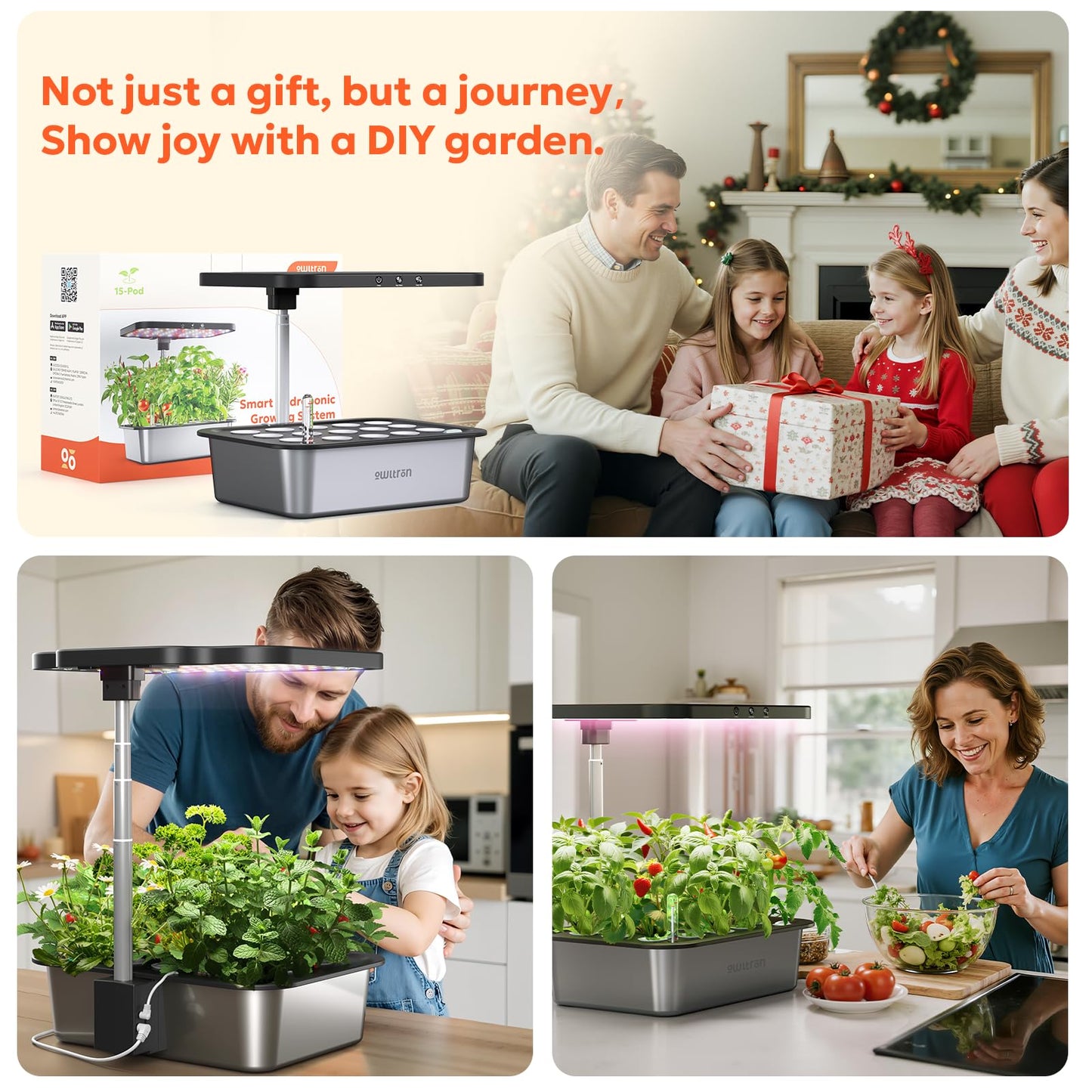 🔥70% Off!🔥Smart Hydroponics Growing System Kit