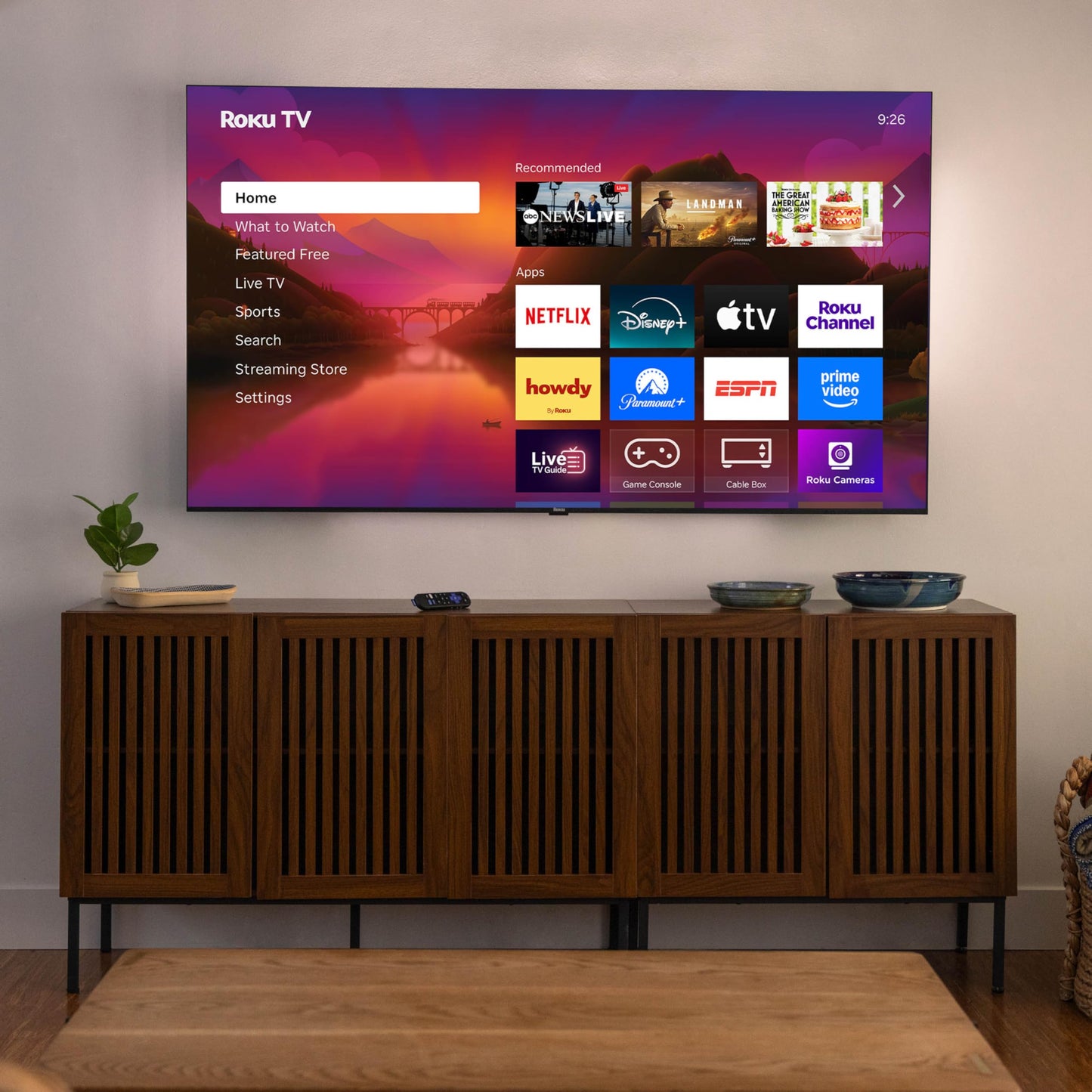 Roku Smart TV – 65-Inch Plus Series, Mini-LED TV – RokuTV with Enhanced Voice Remote – Flat Screen 4K QLED Television with Dolby Vision & Wi-Fi for Streaming Live Local News, Sports