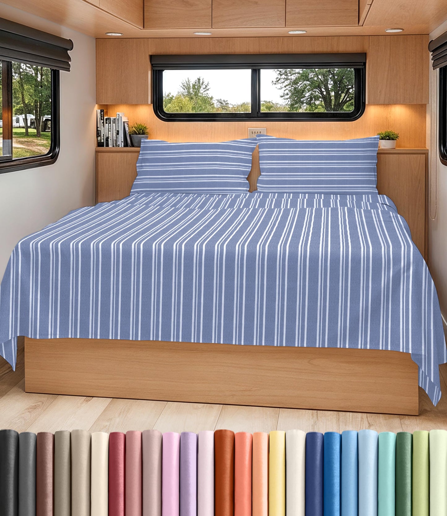Full Size 4 Piece Sheet Set - Comfy Breathable & Cooling Sheets - Hotel Luxury Bed Sheets for Women & Men - Deep Pockets, Easy-Fit, Extra Soft and Wrinkle Free - Antique White Oeko-Tex Bed Sheet Set