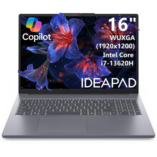 Lenovo 16" Premium Laptop for Power Business Multitasker • 2026 Edition • Intel Core i7-13620H (Beat Core 7 150U) • 24GB DDR5 • 1TB SSD • Windows 11