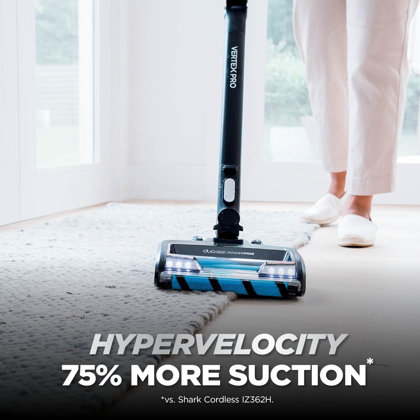 Shark® Cordless Pet, Cordless Lightweight Stick Vacuum Cleaner, Self Cleaning Brushroll, 40 Min Runtime, Removable Handheld, XL Dust Cup, Moonlight Blue, IY143H (2026 Release)