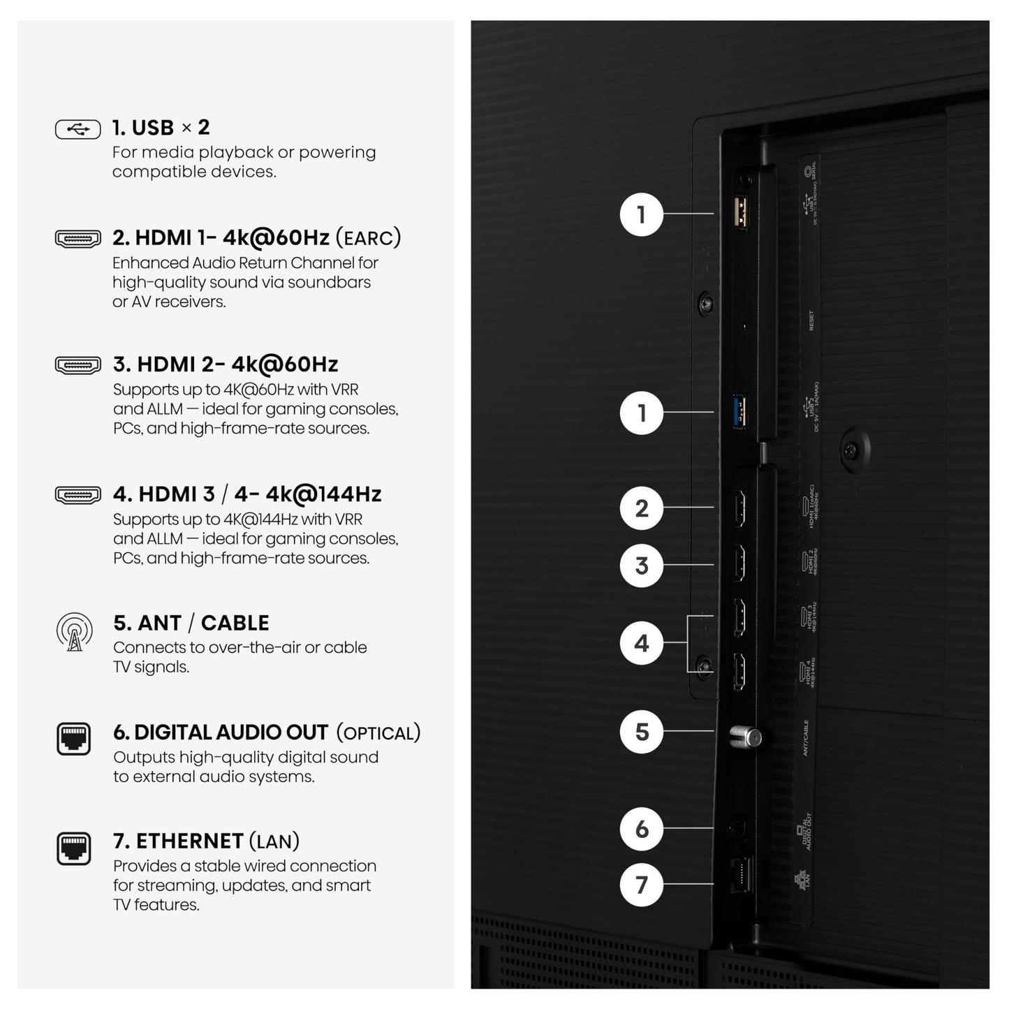 Hisense 75“ Hi-QLED S7 CanvasTV Series 4K UHD Google Smart Art TV (75S7SG, 2026 New) - 144Hz, Art Mode, Anti-Glare Panel, Dolby Vision HDR, Hi-Matte Display, Frame & UltraSlim Wall Mount Included