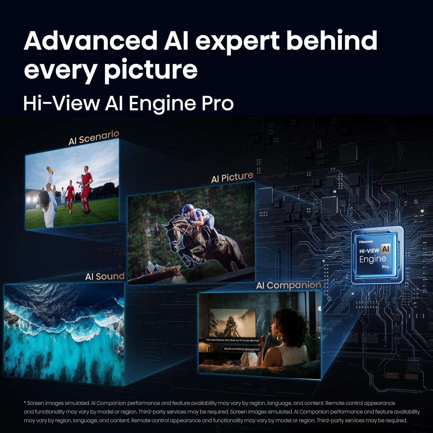 Hisense 75" U7 Mini-LED ULED 4K UHD Best Premium Gaming Smart Google TV (75U7SG, 2026 NEW) - Hi-QLED, Native 165Hz, VRR 330, HDR10+, Dolby Vision IQ·Atmos, IMAX Enhanced, Anti-Reflection, 2.1.2 Ch