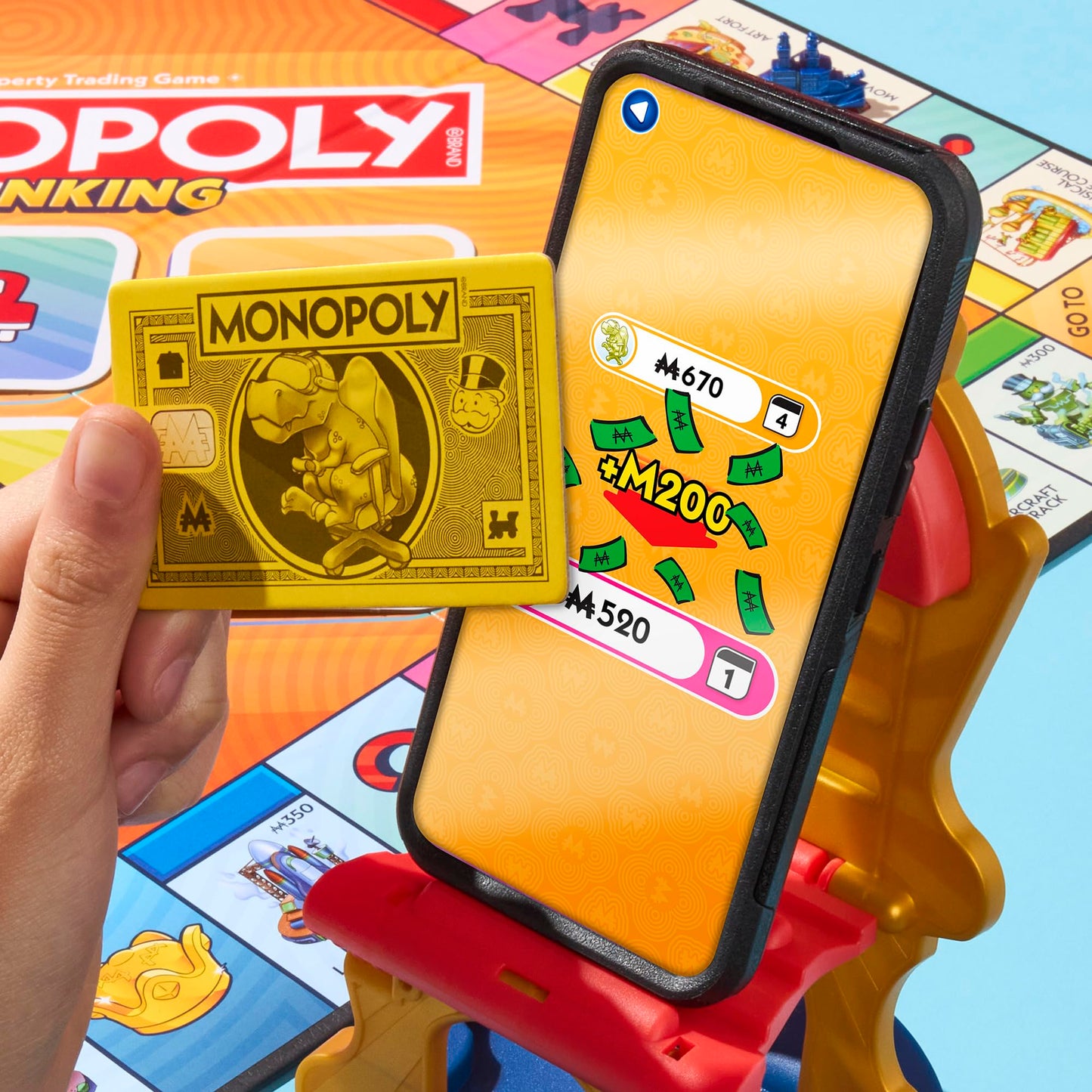 🔥82% Off!🔥Monopoly App Banking Board Game | App-Enabled Game