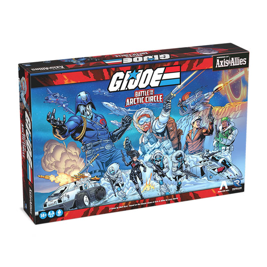 Renegade Game Studios G.I. Joe Board Game: Battle for the Arctic Circle Axis & Allies Strategy