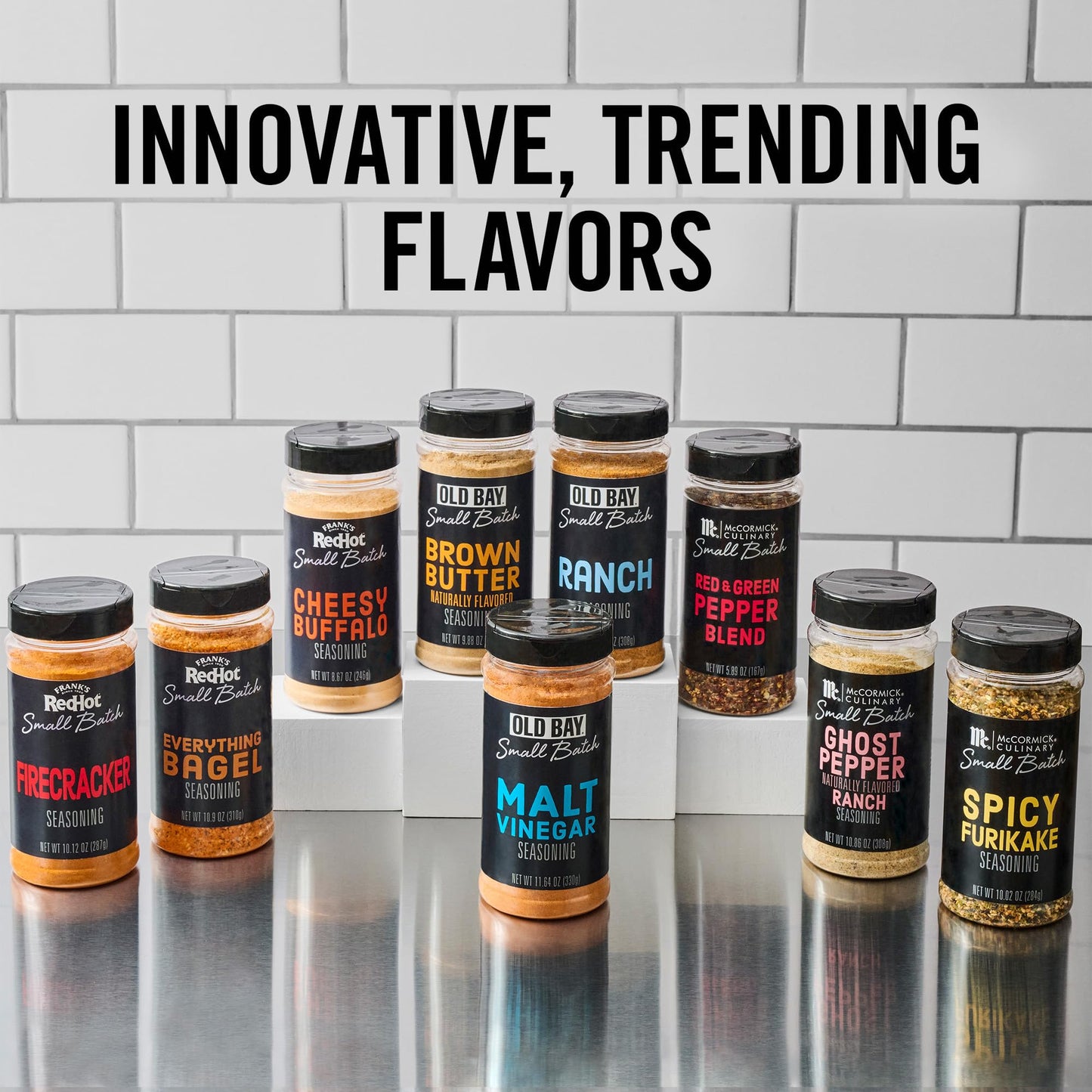 Frank’s RedHot Seasoning, Firecracker, Small Batch, Made for Chefs, Sweet & Savory Flavor for Wings, Pizza, Grilled Meat, Veggies, and More, 10.12 oz