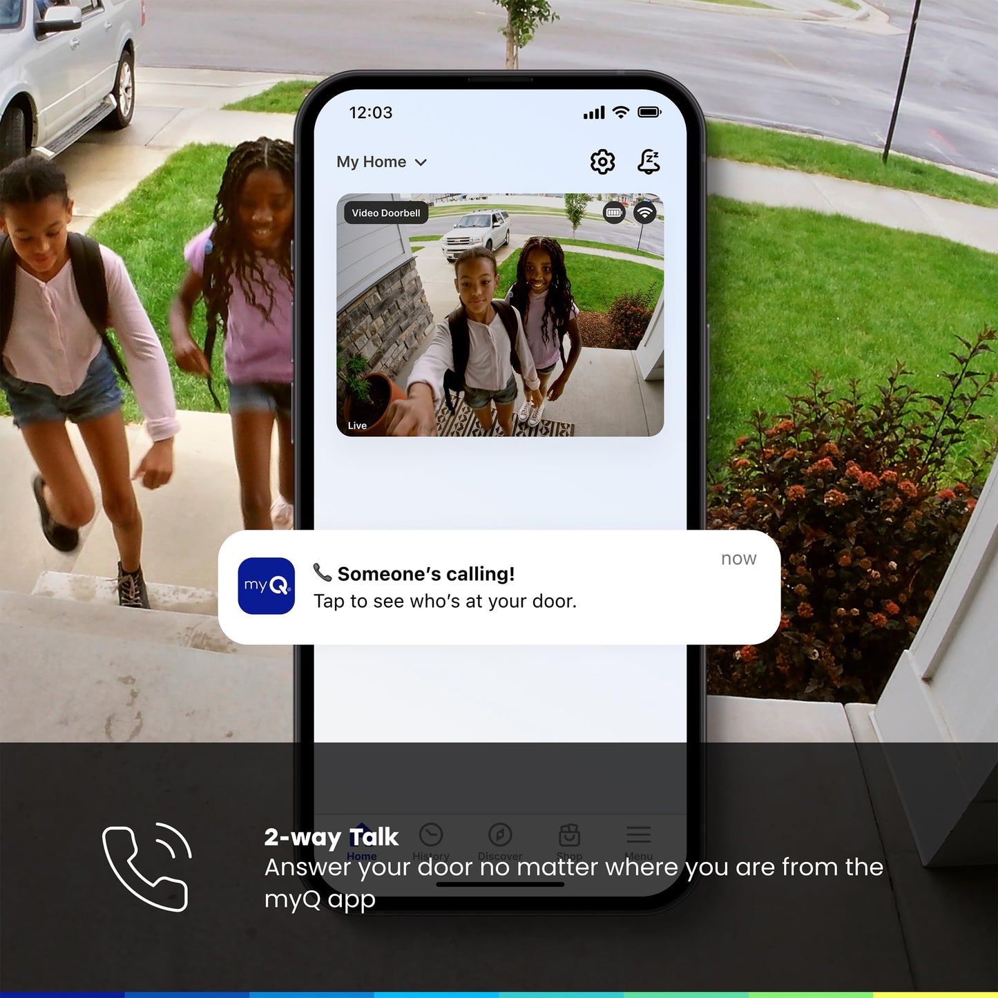 🔥72% Off!🔥Chamberlain myQ Video Doorbell | 2K Camera