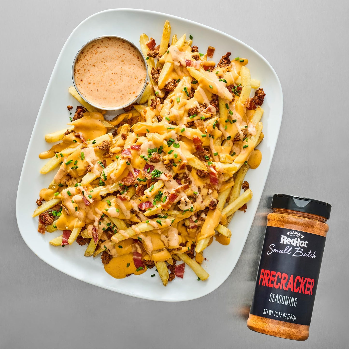 Frank’s RedHot Seasoning, Firecracker, Small Batch, Made for Chefs, Sweet & Savory Flavor for Wings, Pizza, Grilled Meat, Veggies, and More, 10.12 oz