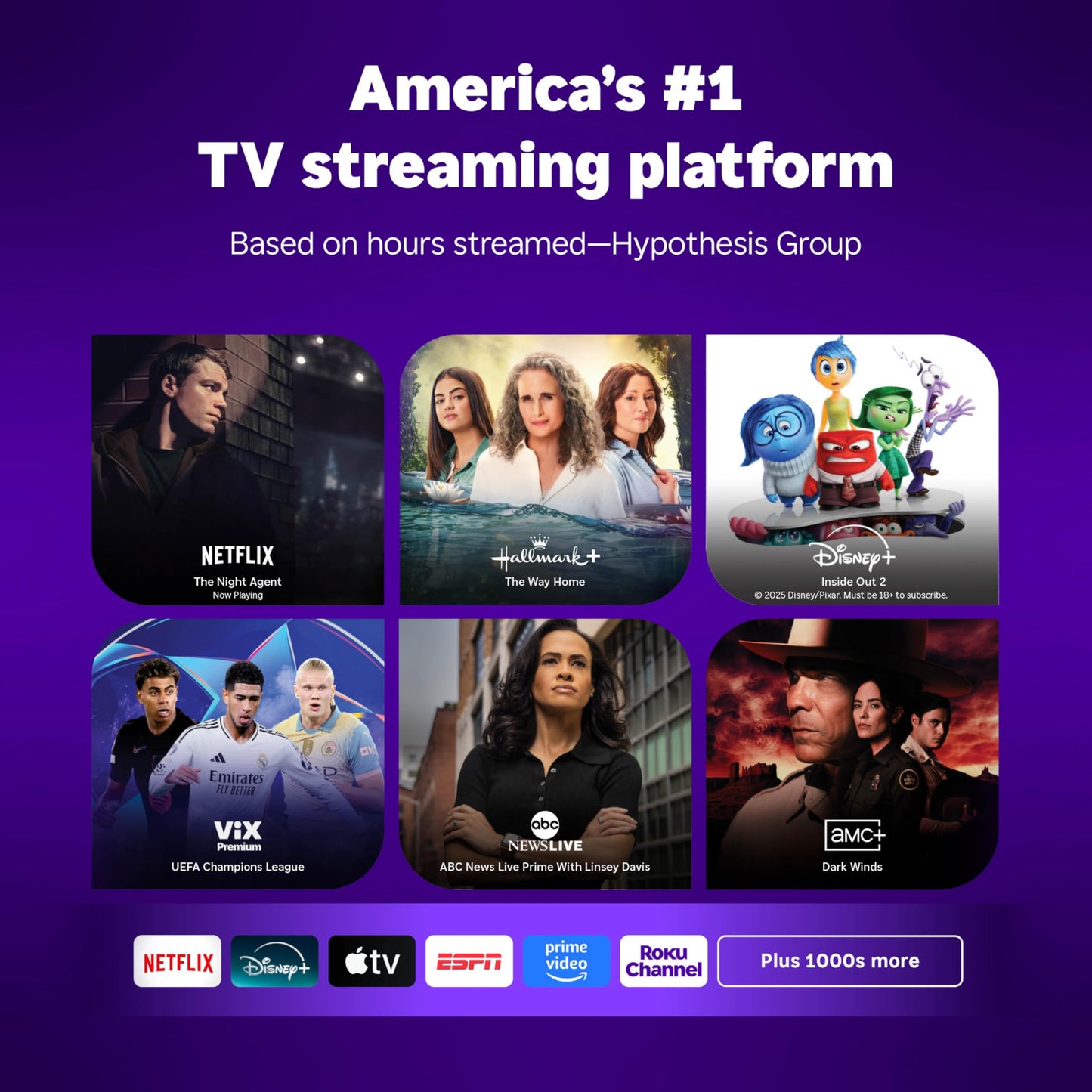 Roku Smart TV – 65-Inch Plus Series, Mini-LED TV – RokuTV with Enhanced Voice Remote – Flat Screen 4K QLED Television with Dolby Vision & Wi-Fi for Streaming Live Local News, Sports