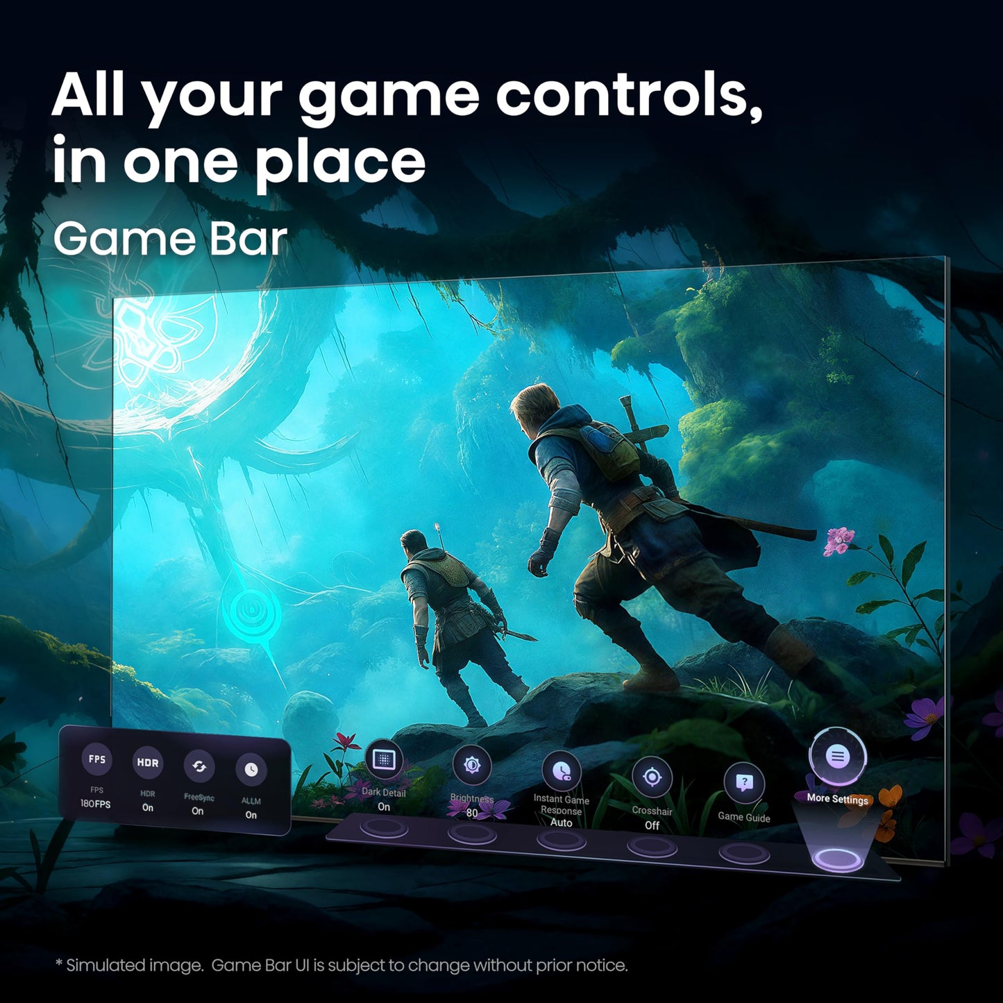 Hisense 65" U7 Mini-LED ULED 4K UHD Best Premium Gaming Smart Google TV (65U7SG, 2026 NEW) - Hi-QLED, Native 165Hz, VRR 330, HDR10+, Dolby Vision IQ · Atmos, IMAX Enhanced, Anti-Reflection, 2.1.2 Ch