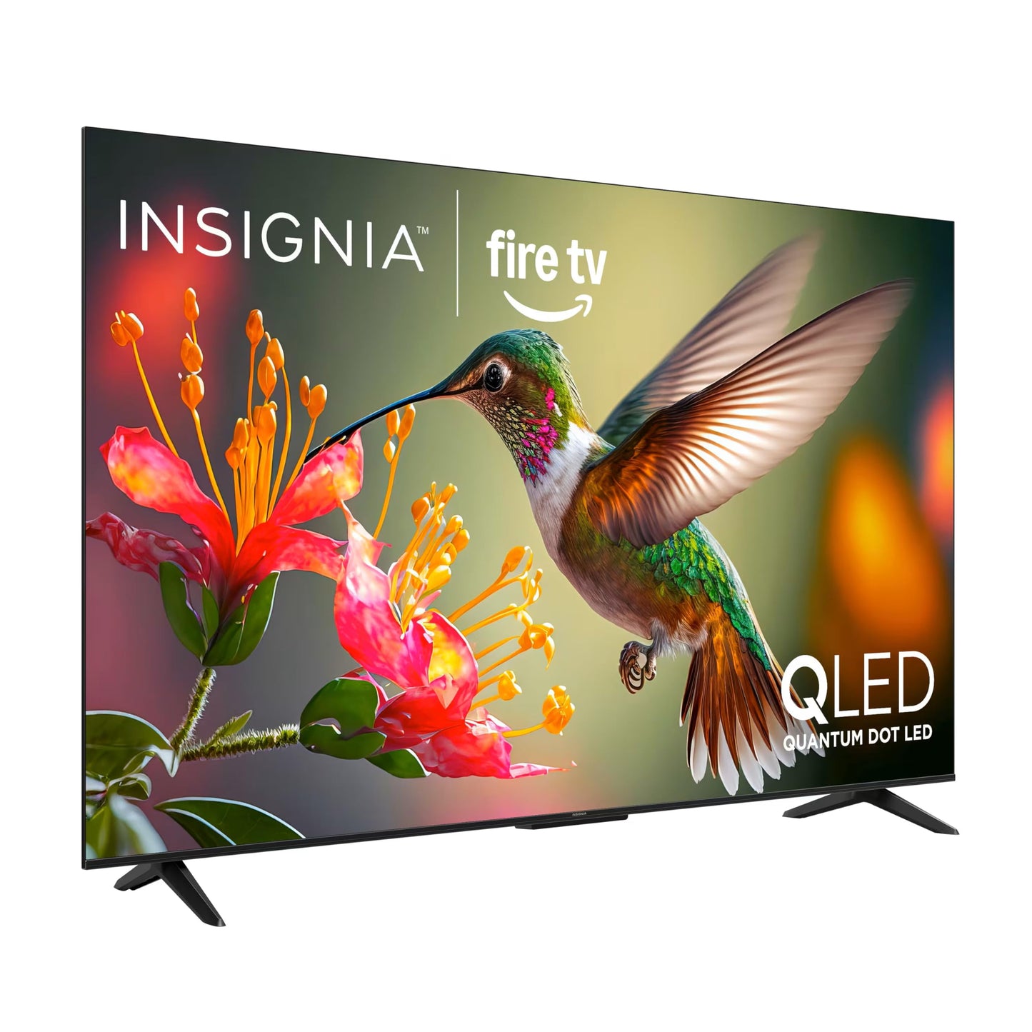 INSIGNIA 55-inch Class QF Series LED 4K UHD QLED Smart Fire TV with Alexa Voice Remote (NS55-UQFL26)