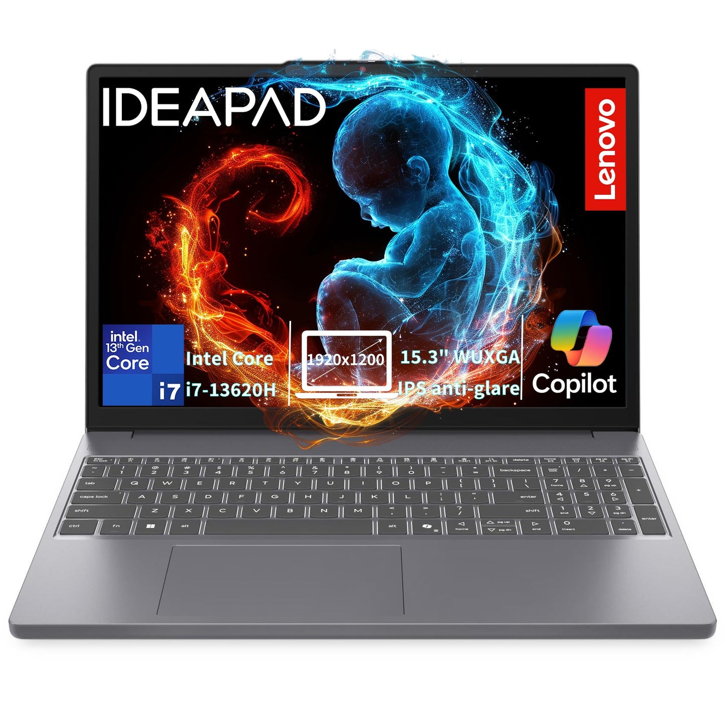 Lenovo 2026 Premium Laptop, Intel Core i7-13620H (Beat i7-1355U), 24GB DDR5, 1TB SSD, 15" FHD+ Copilot AI PC, Windows 11 – for Power Business Multitasker