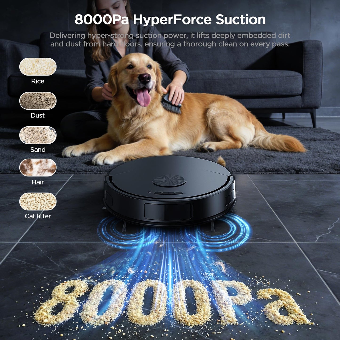 🔥73% Off!🔥UMMUND Robot Vacuum and Mop Combo